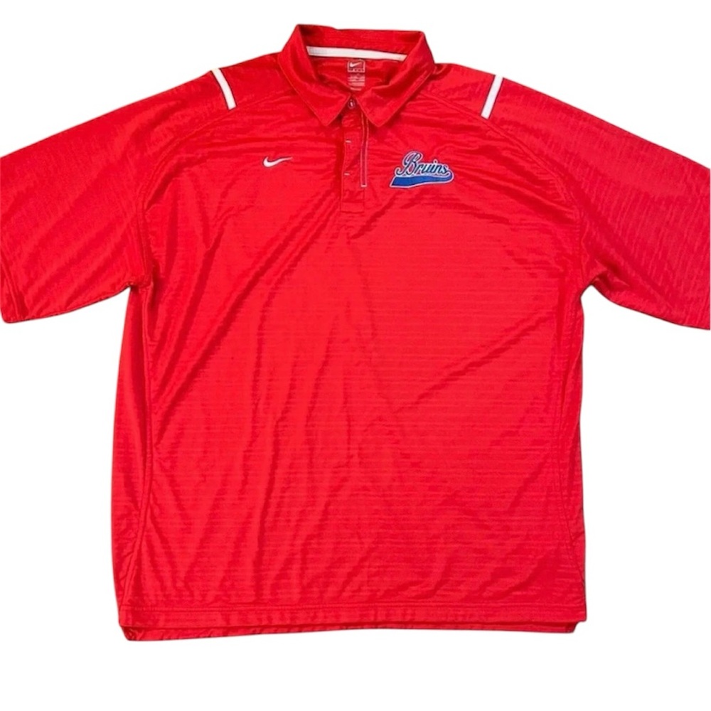 Bruins Nike Dri Fit‎ Team Men’s Red Lined Pullover XL